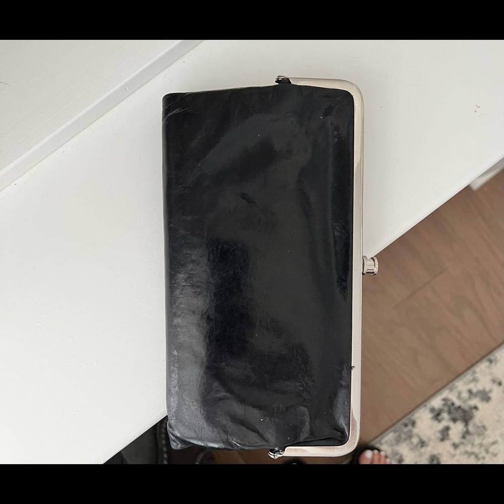 Black HOBO wallet in good used condition.